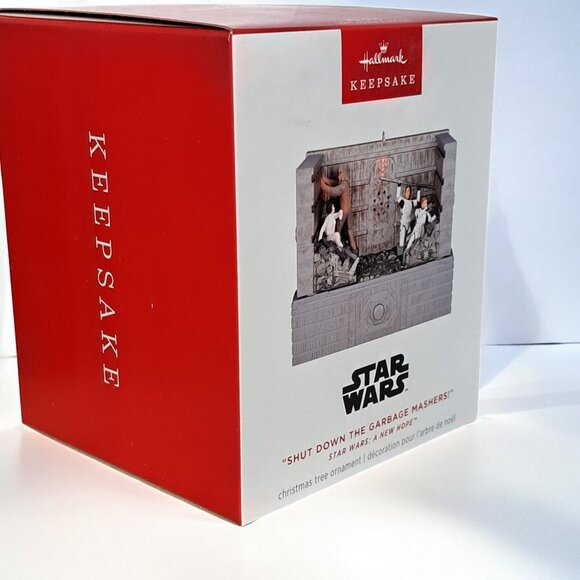 NIB 2024 Star Wars: A New Hope "Shut Down the Garbage Mashers!" Ornament! - Picture 3 of 7